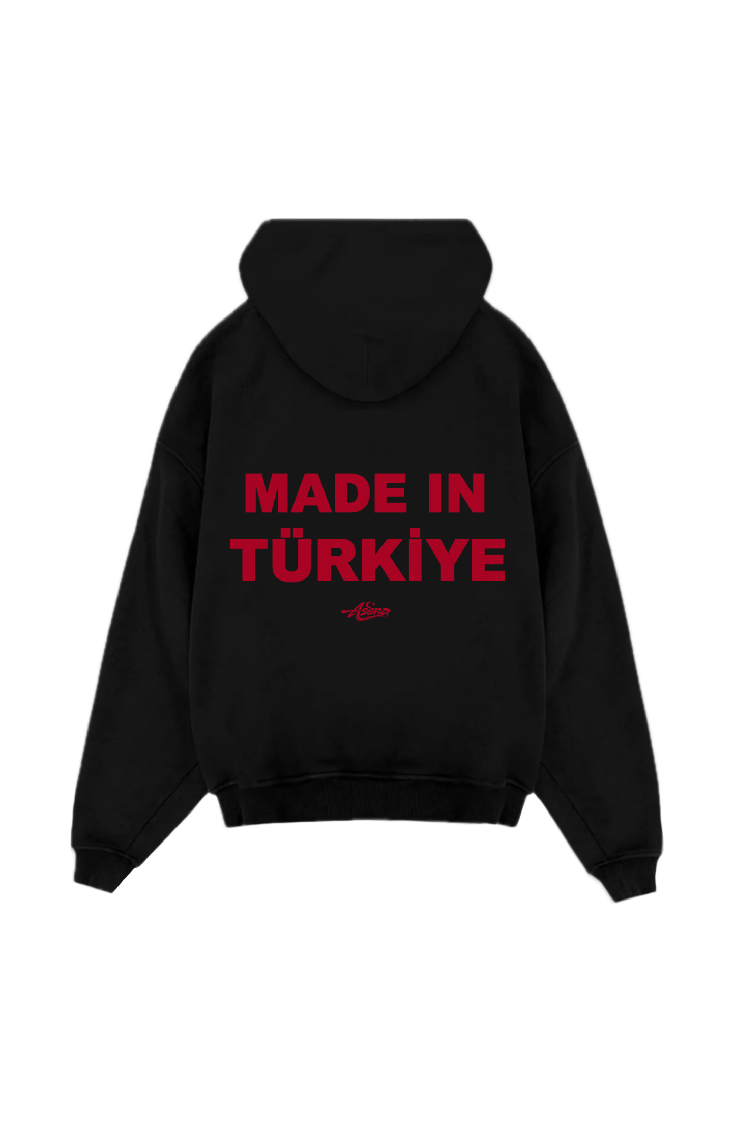 Made in Türkiye Oversize Kapüşonlu Sweatshirt