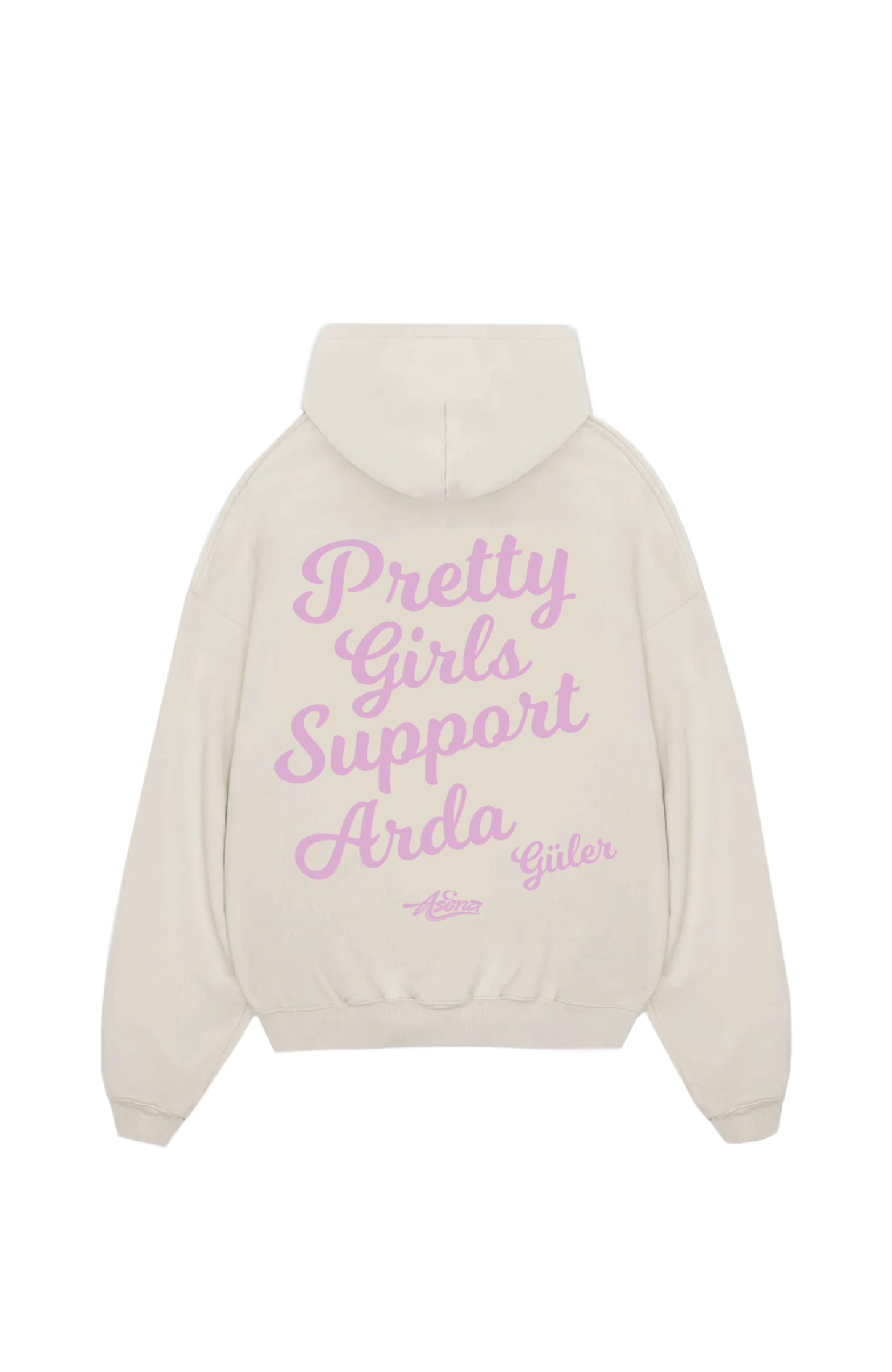 Pretty Girls Support Arda Güler Pink Oversize Hoodie