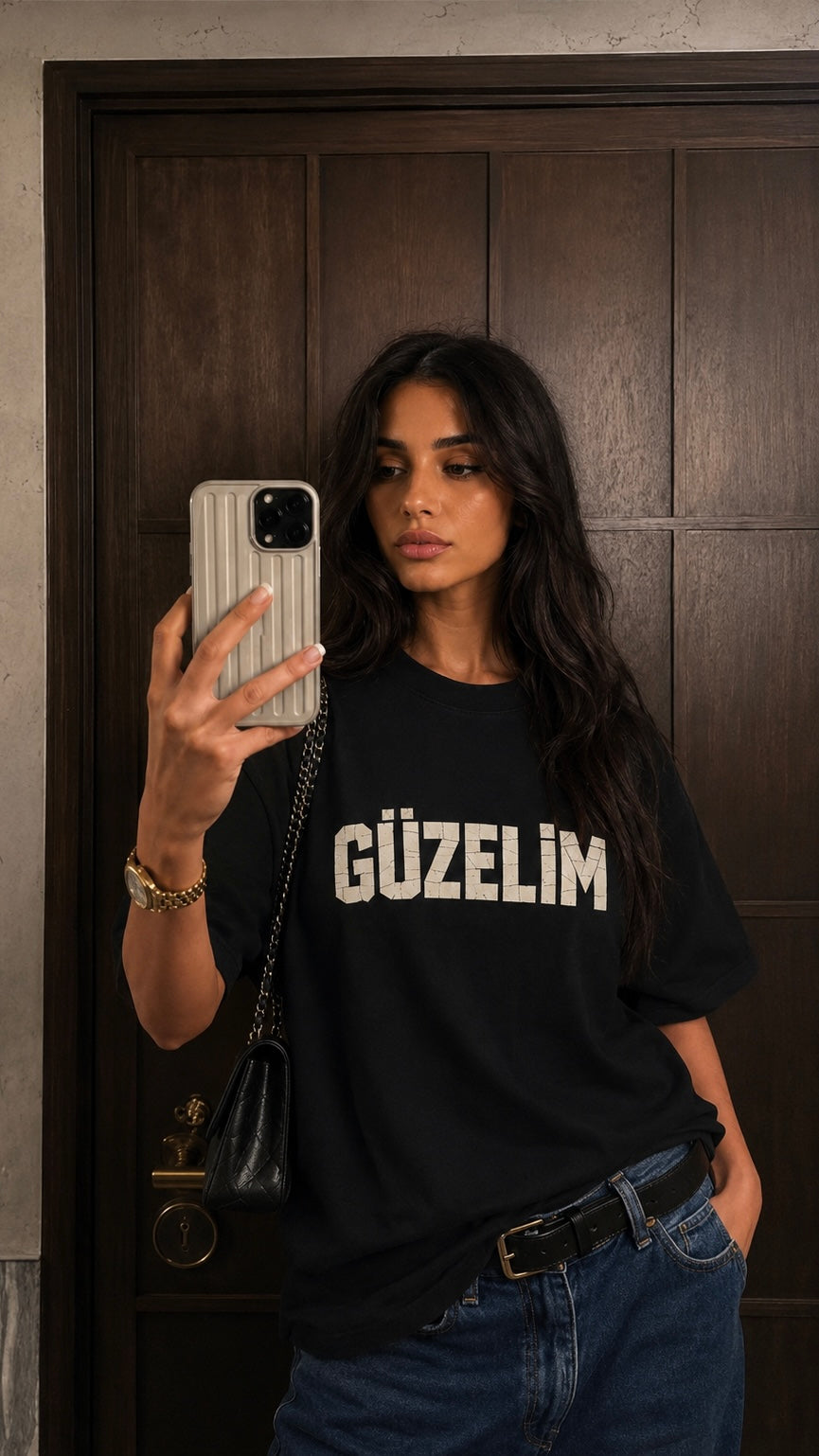 Güzelim Oversize T-Shirt