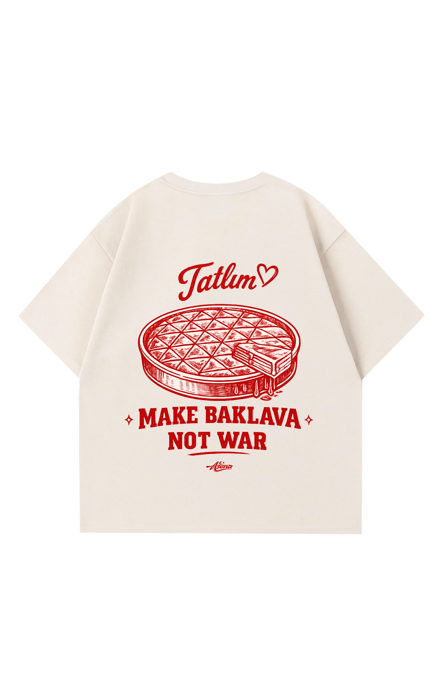 Make baklava Oversize T-Shirt
