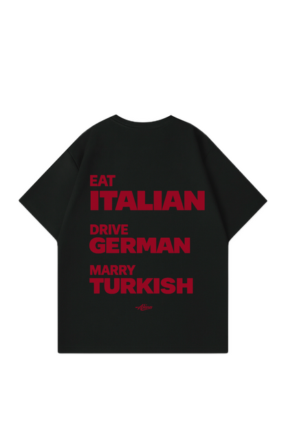 Eat Drive Marry Oversize T-Shirt