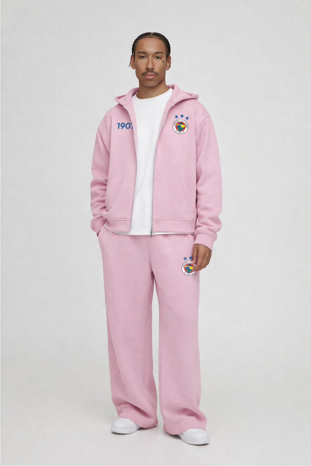 KANARYA Oversized Zipper Baby Pink