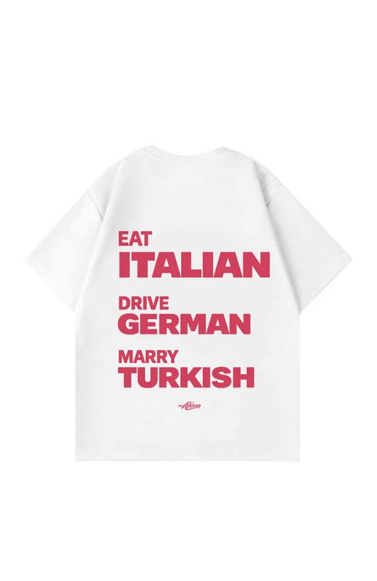 Eat Drive Marry Oversize T-Shirt