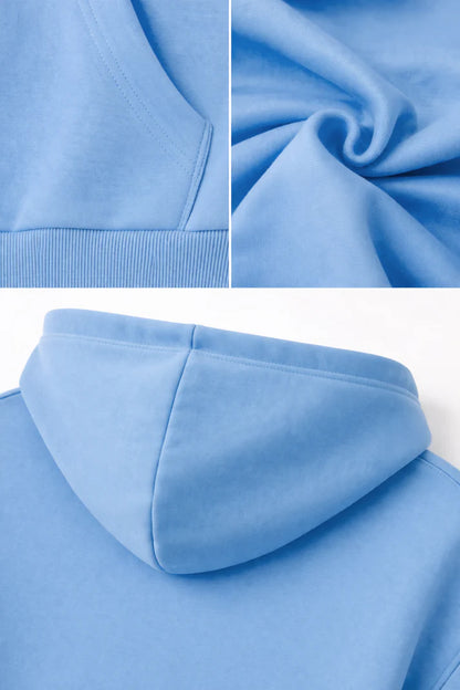KANARYA Oversized Zipper Baby Blue