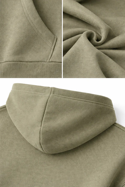 FIRTINA Oversized Zipper Olive