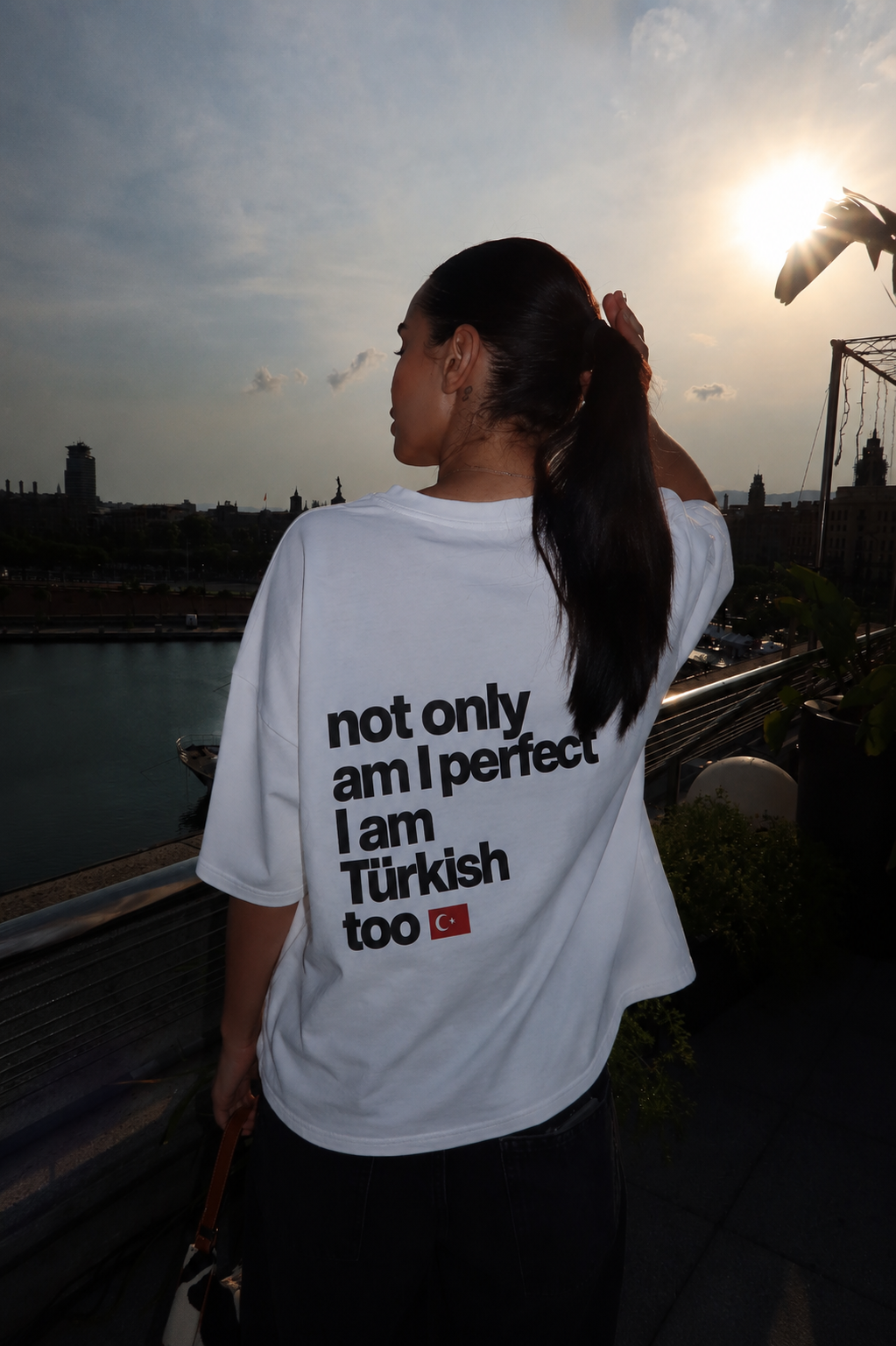 not only am i perfect Oversize T-Shirt
