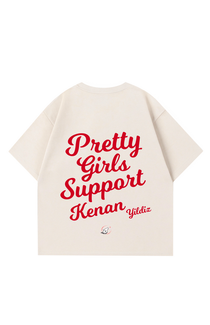 PGL Kenan Yilldiz Red Oversized T-Shirt