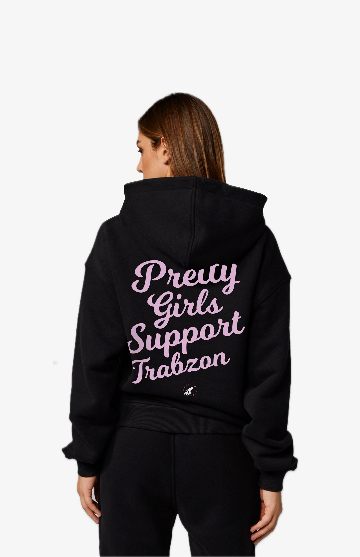 PGS Trabzon Pink Oversized Hoodie