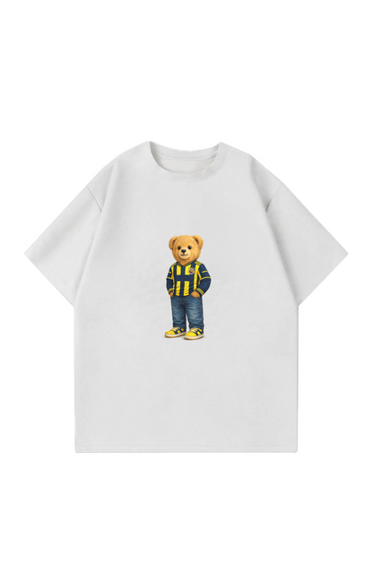 Kanarya Bär Oversized T-Shirt