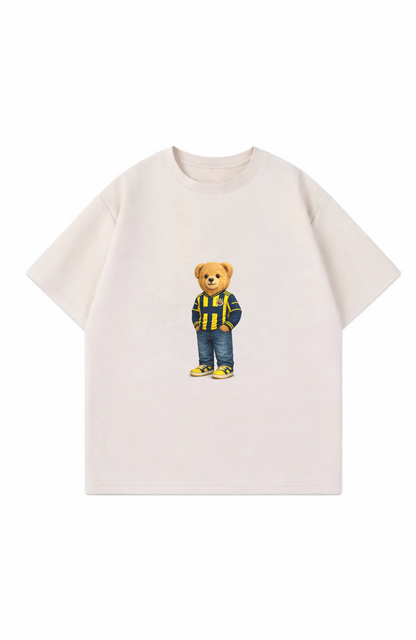 Kanarya Bär Oversized T-Shirt