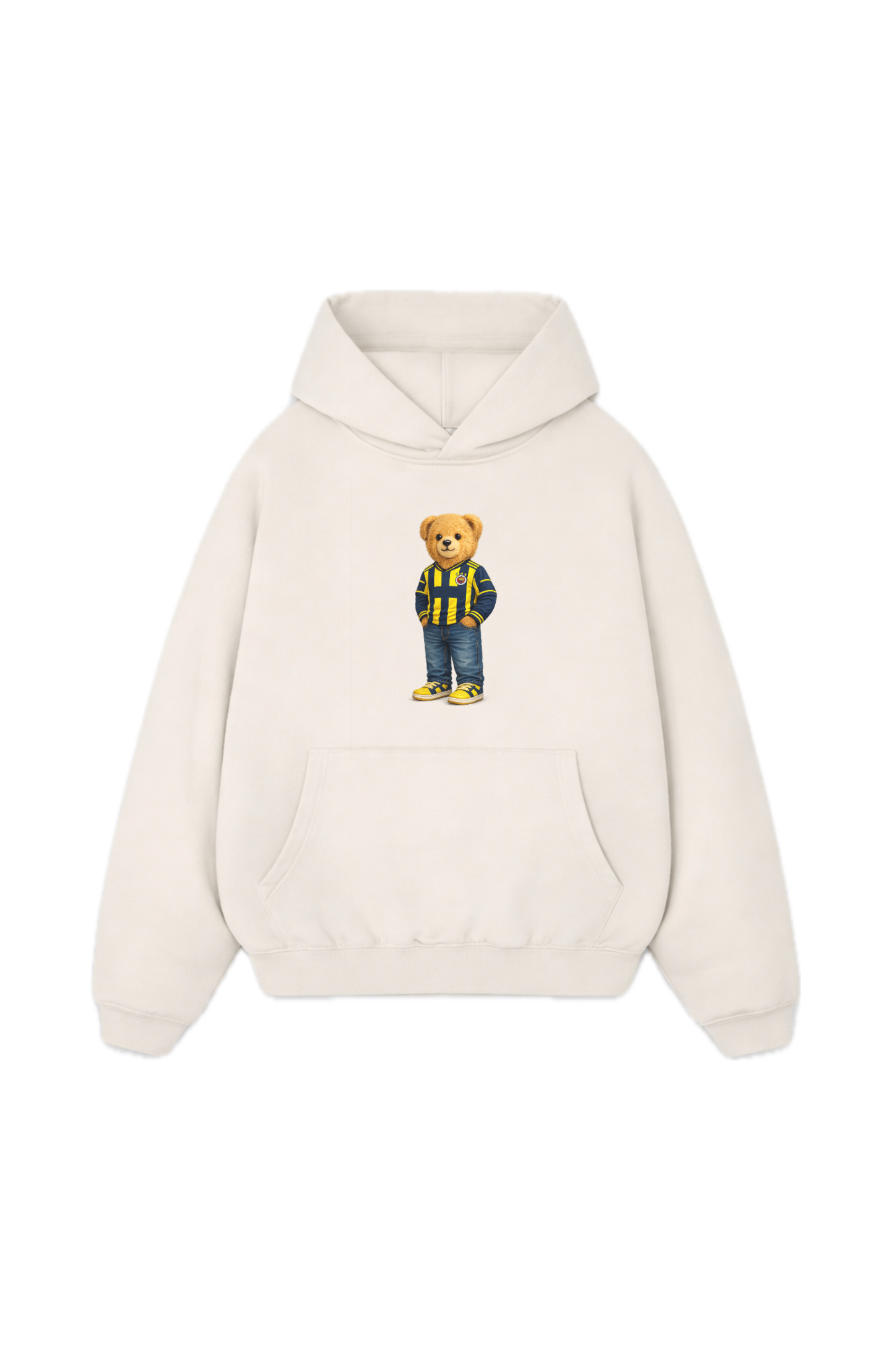 Kanarya Bär Oversized Hoodie