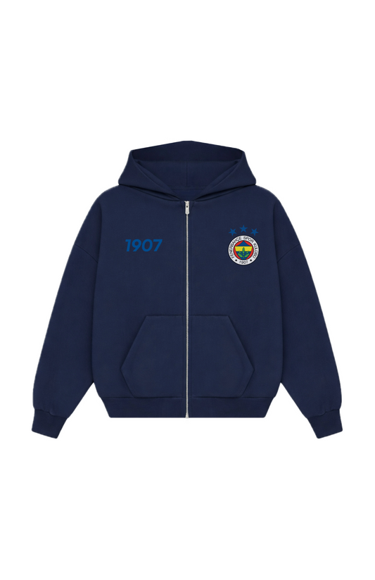 KANARYA Oversized Zipper Navy Blue