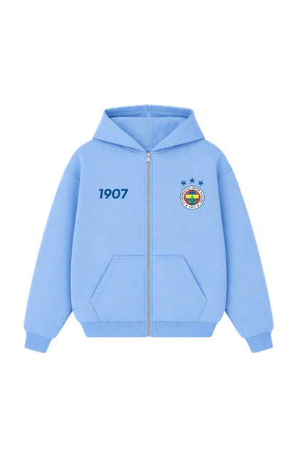 KANARYA Oversized Zipper Baby Blue