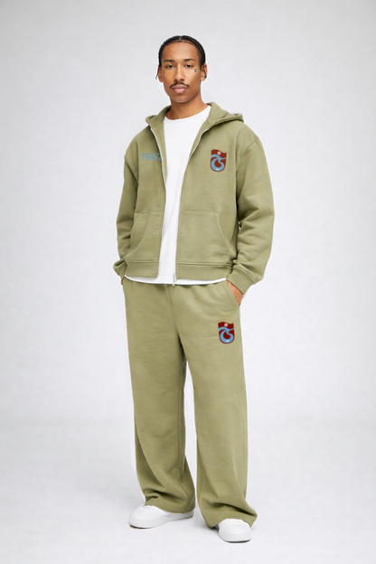 FIRTINA Oversized Zipper Olive