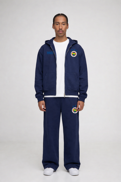 KANARYA Oversized Zipper Navy Blue