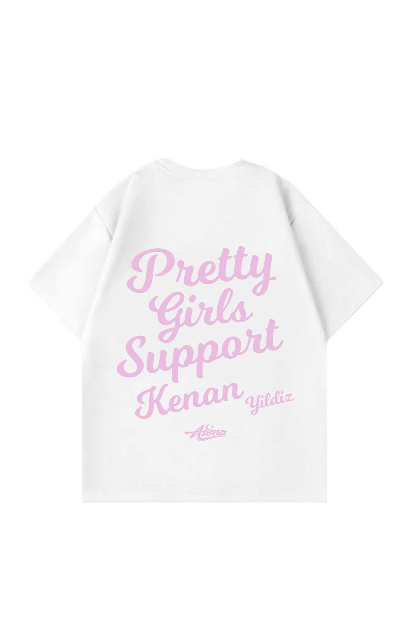 Pretty Girls Support Kenan Yildiz Pink Oversize T-Shirt
