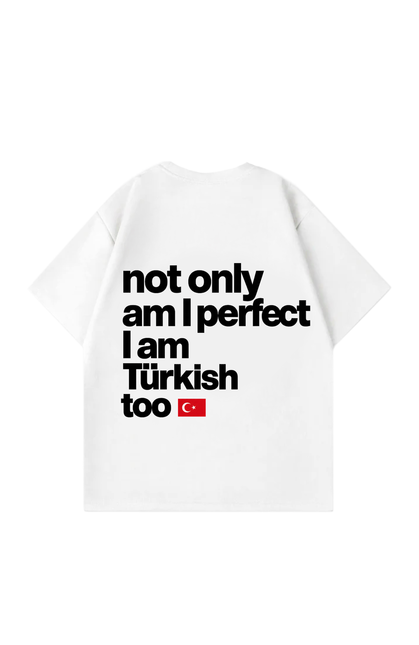 not only am i perfect Oversize T-Shirt