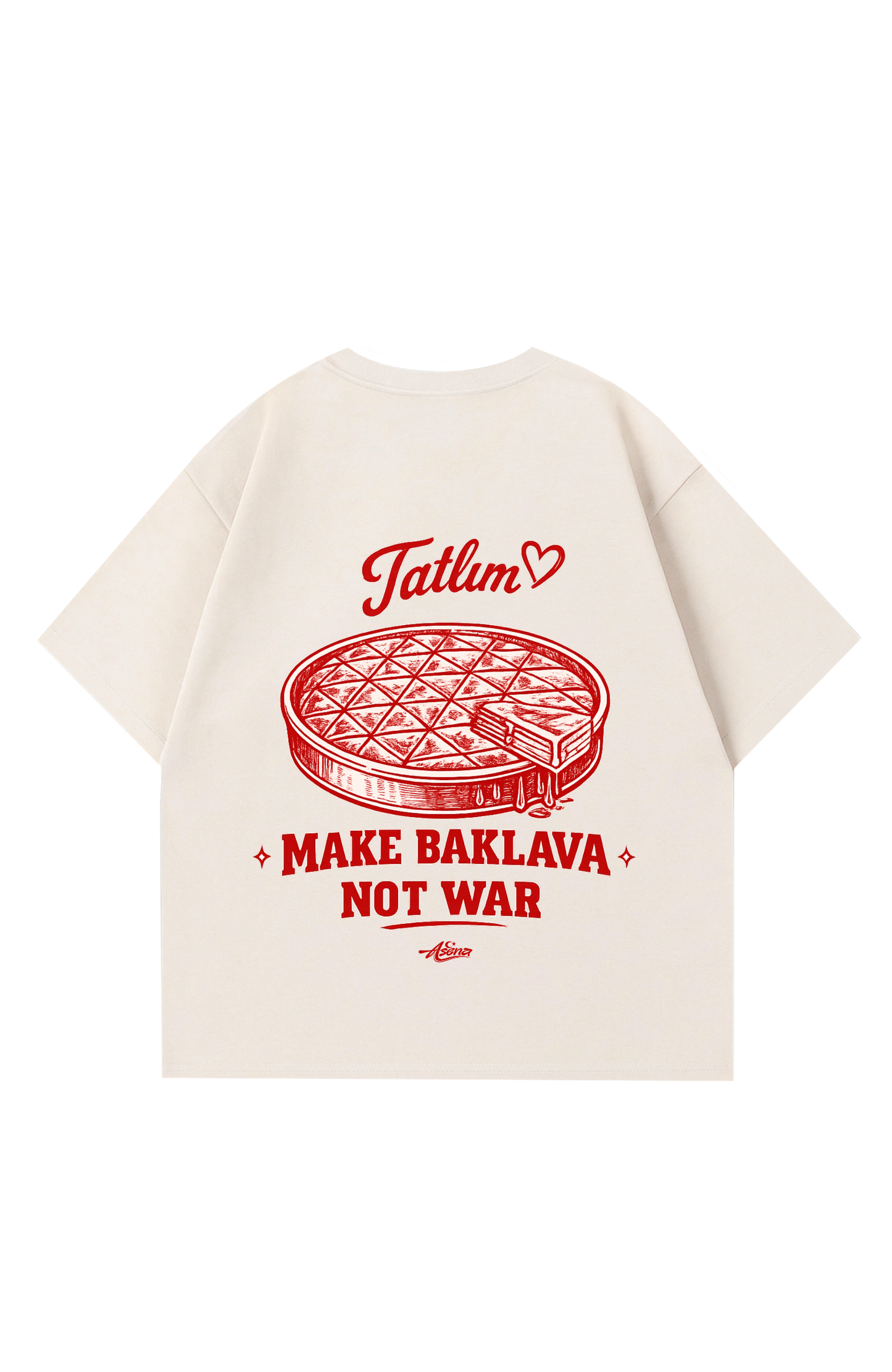 Make baklava Oversize T-Shirt