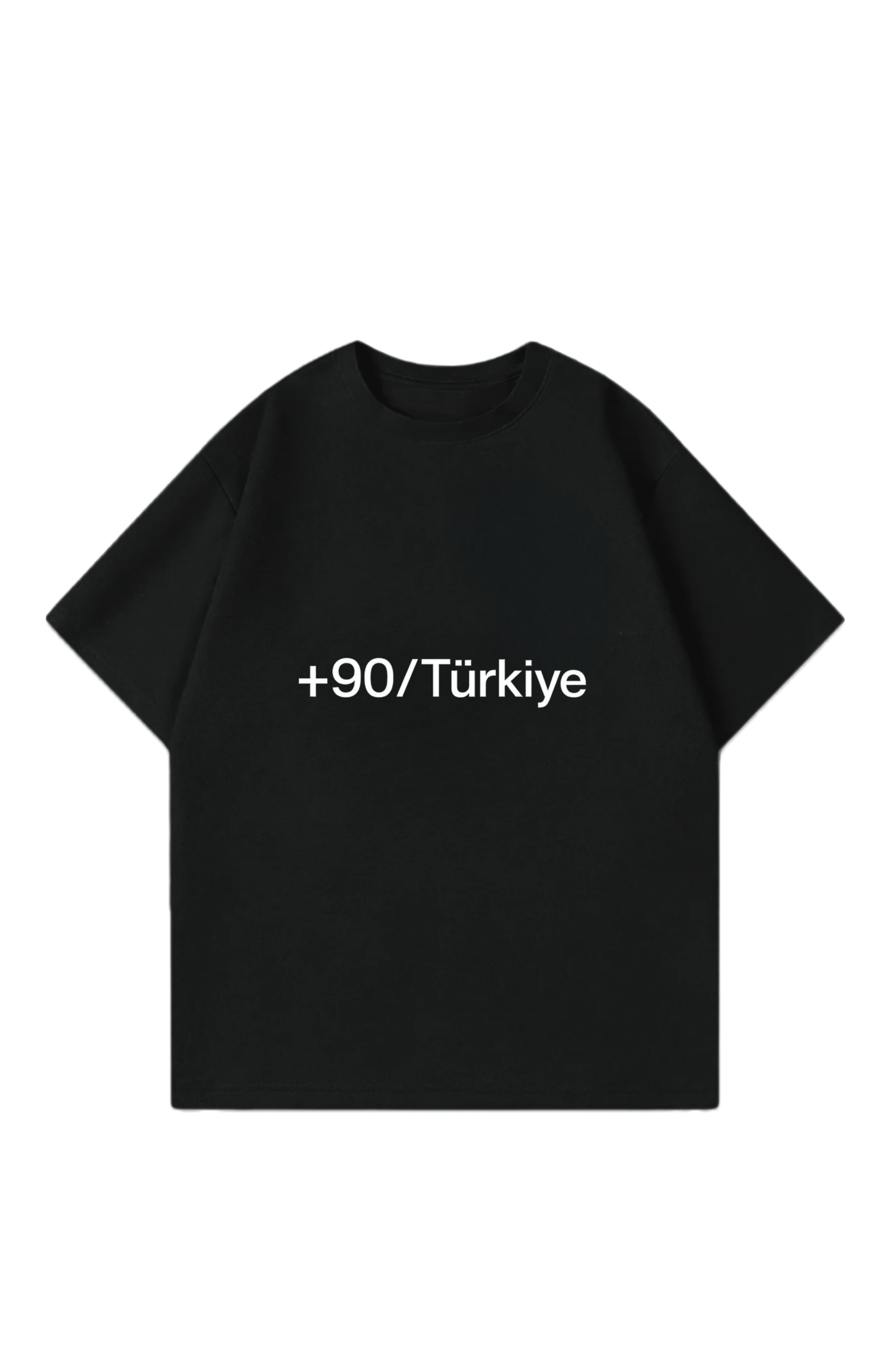 +90/Türkiye Oversize T-Shirt