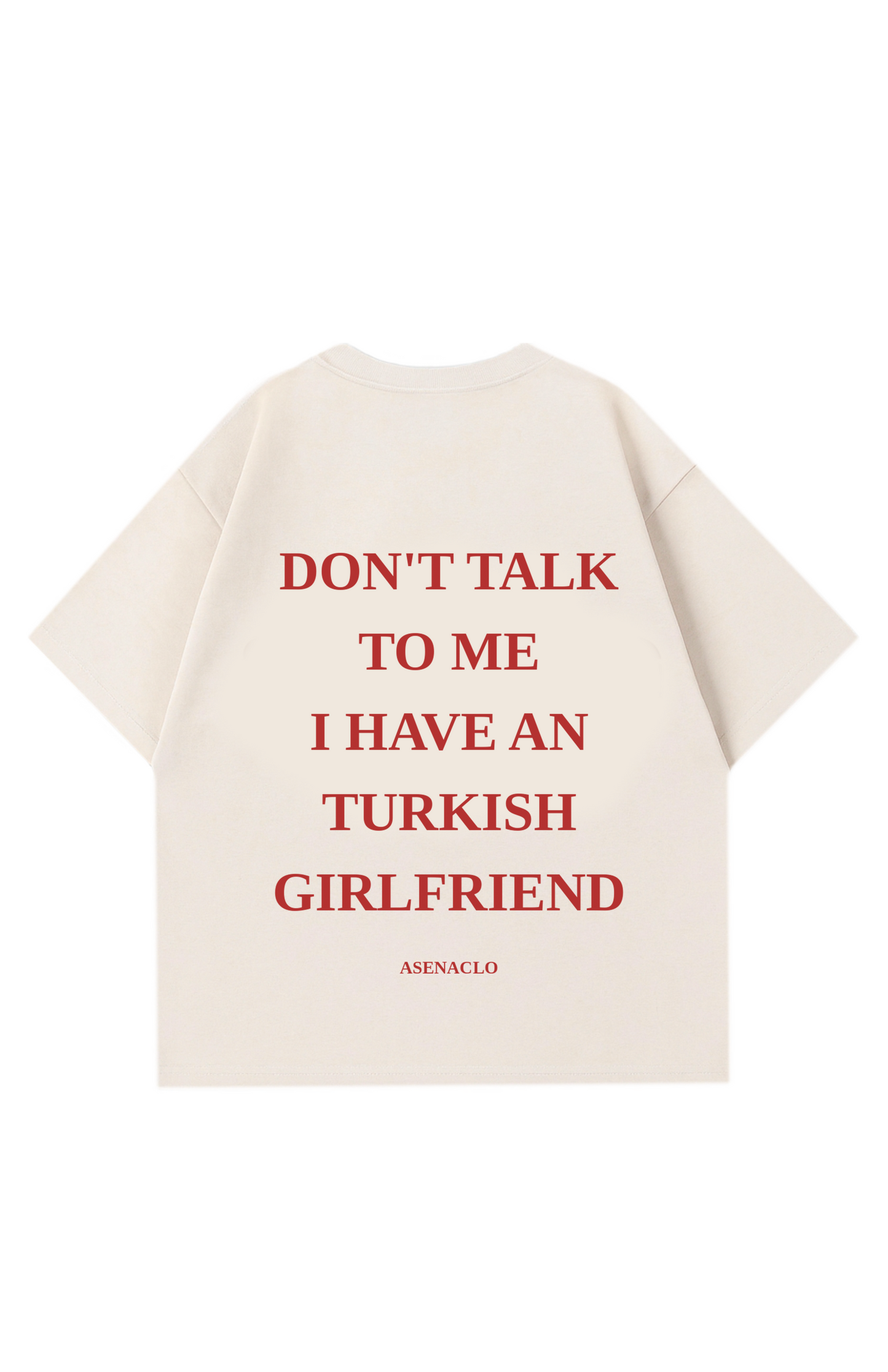 dont talk to me Oversize T-Shirt