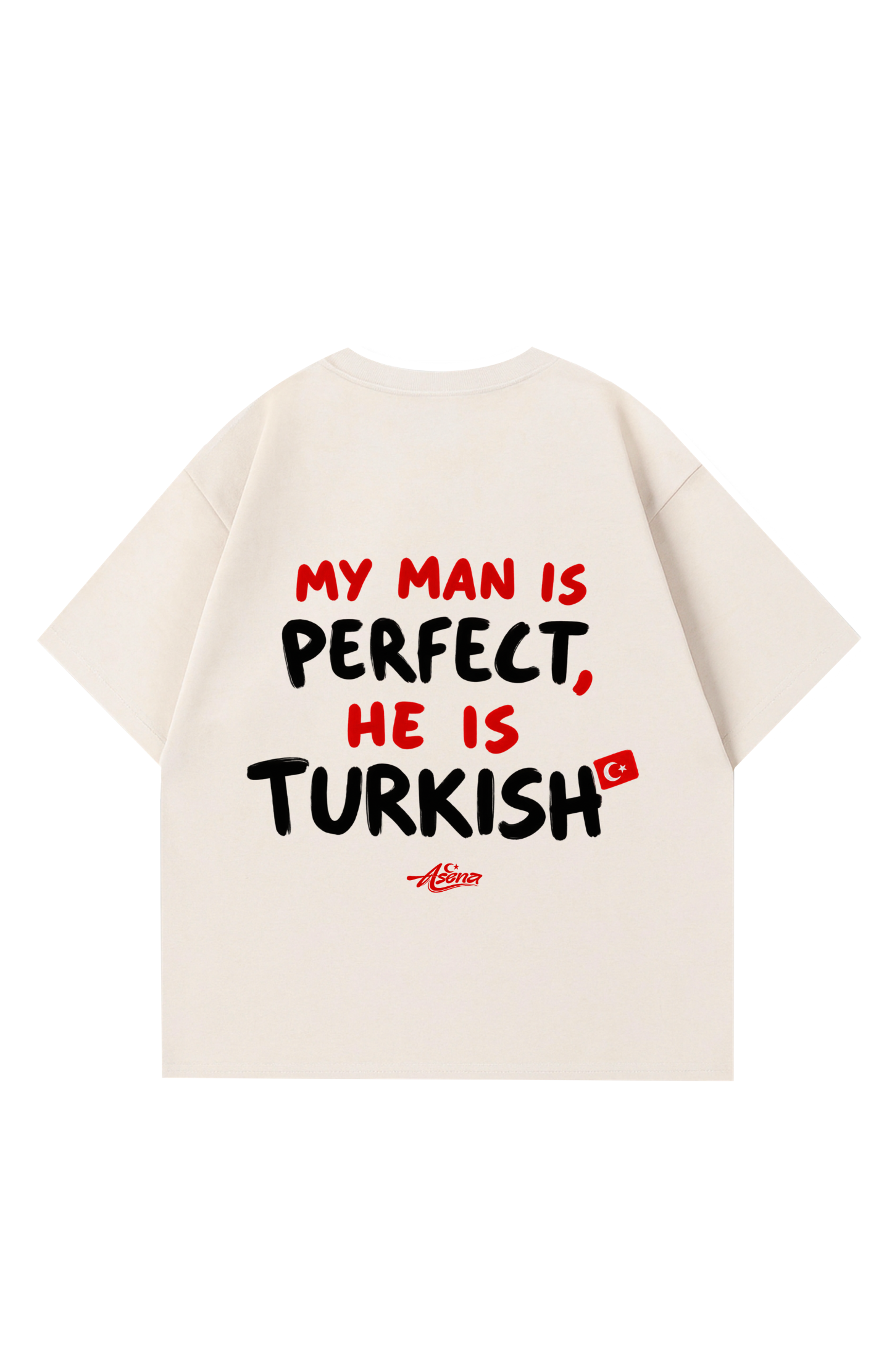 My man is perfect Overisze T-shirt