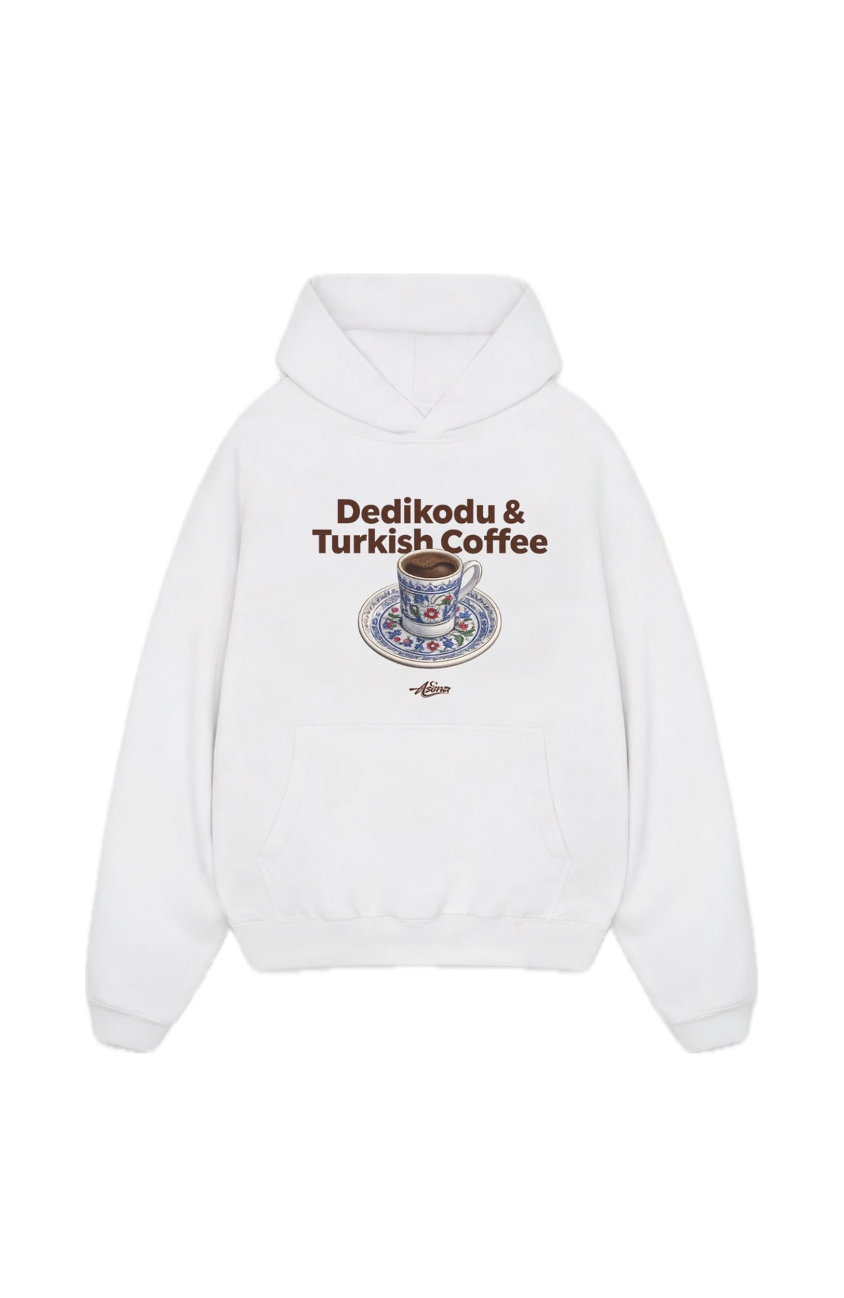 dedikodu and turkish coffee Oversize T-Shirt Oversize Hoodie