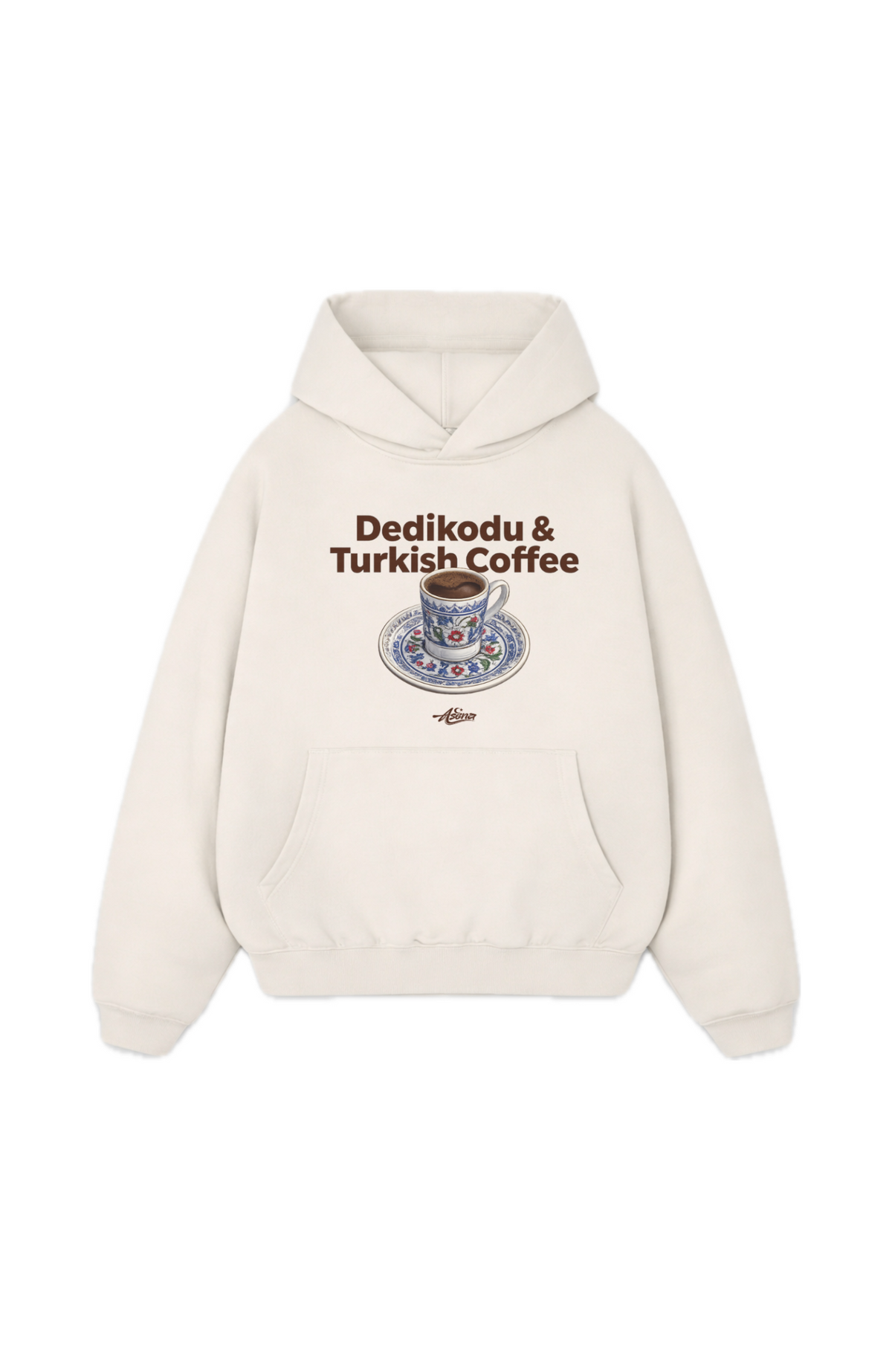 dedikodu and turkish coffee Oversize T-Shirt Oversize Hoodie