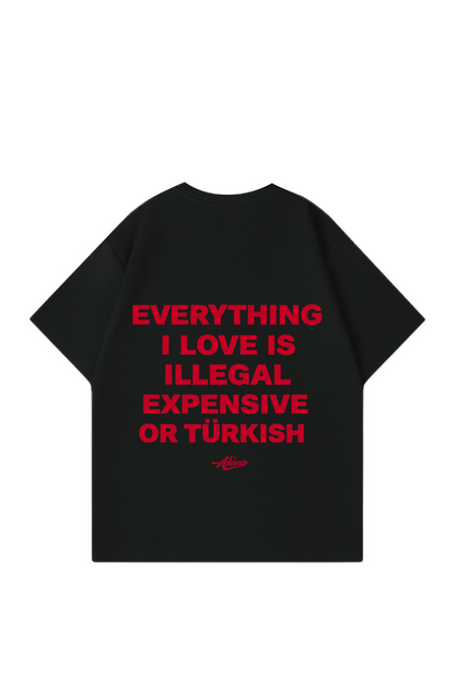 Everything I Love Oversize T-Shirt