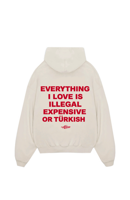 Everything I love Oversize Hoodie