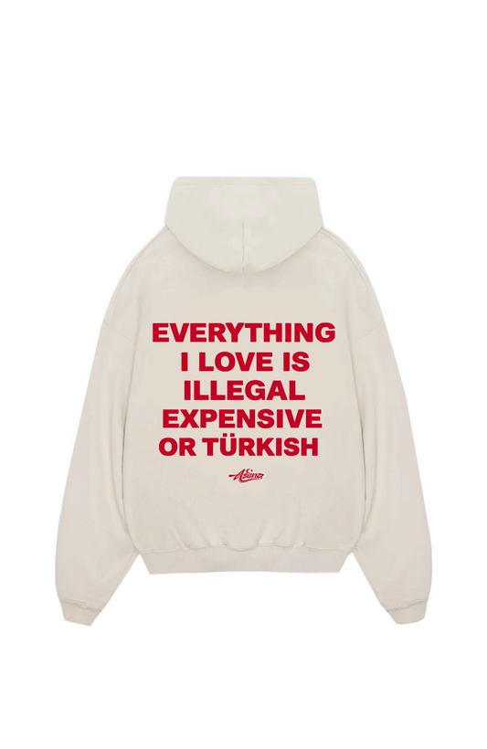 Everything I love Oversize Hoodie