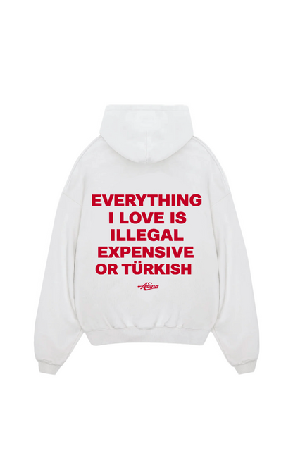 Everything I love Oversize Hoodie