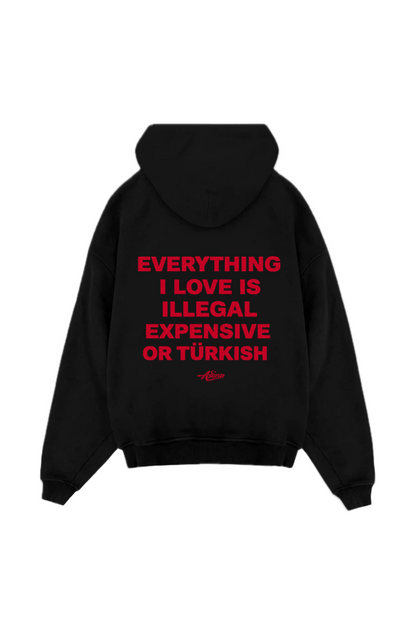 Everything I love Oversize Hoodie