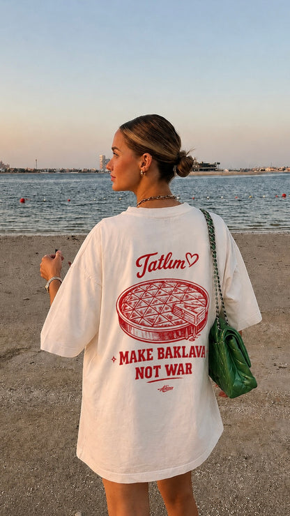 Make baklava Oversize T-Shirt