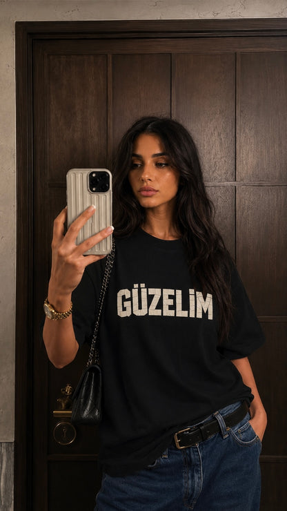 Güzelim Oversize T-Shirt
