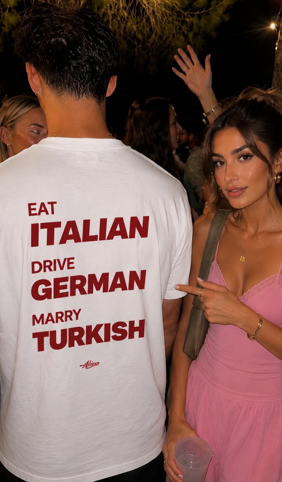 eat drive marry v1 Oversize T-Shirt